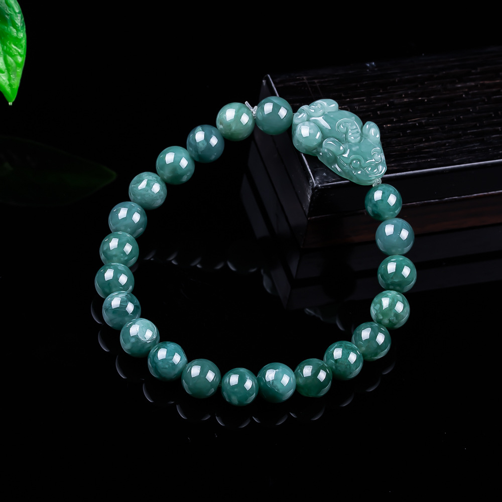 Women'S Accessories - Pulsera Pixiu de jadeíta birmana natural,