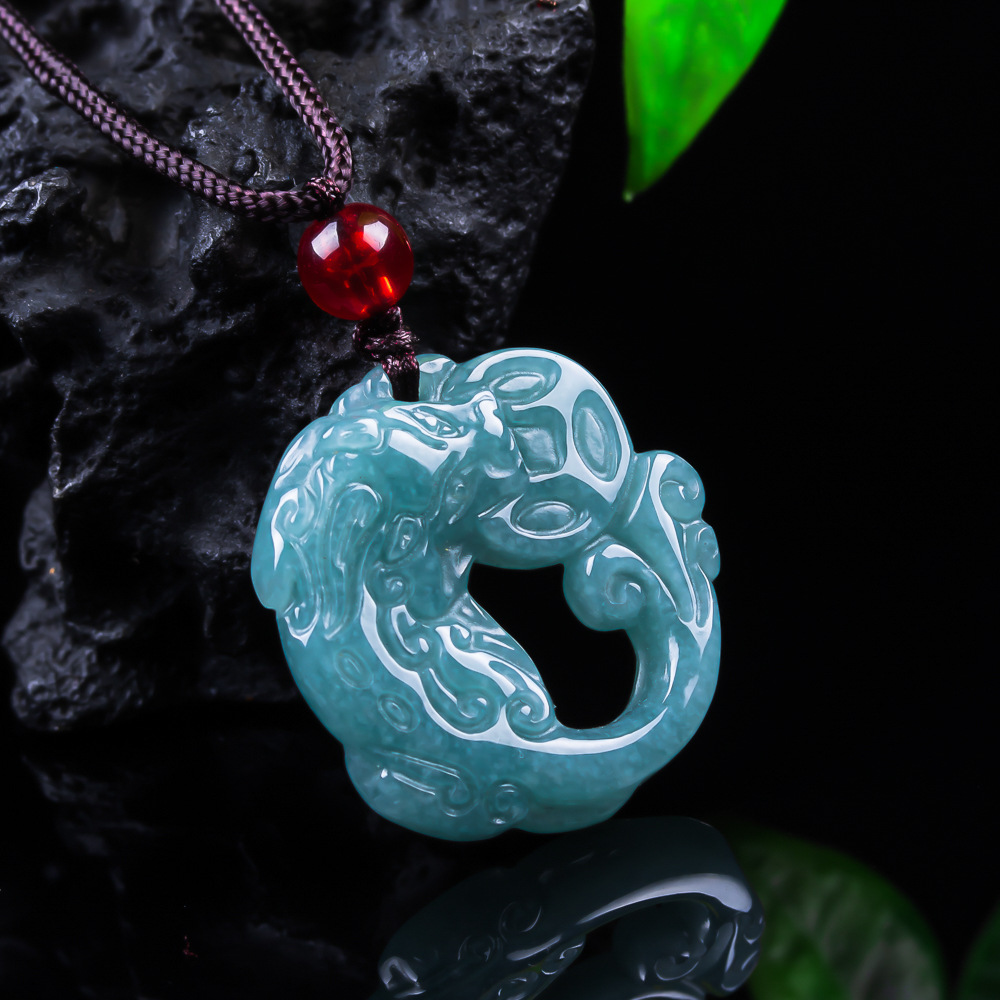 Women'S Accessories - Colgante Pixiu de Jadeíta Birmana, Amuleto