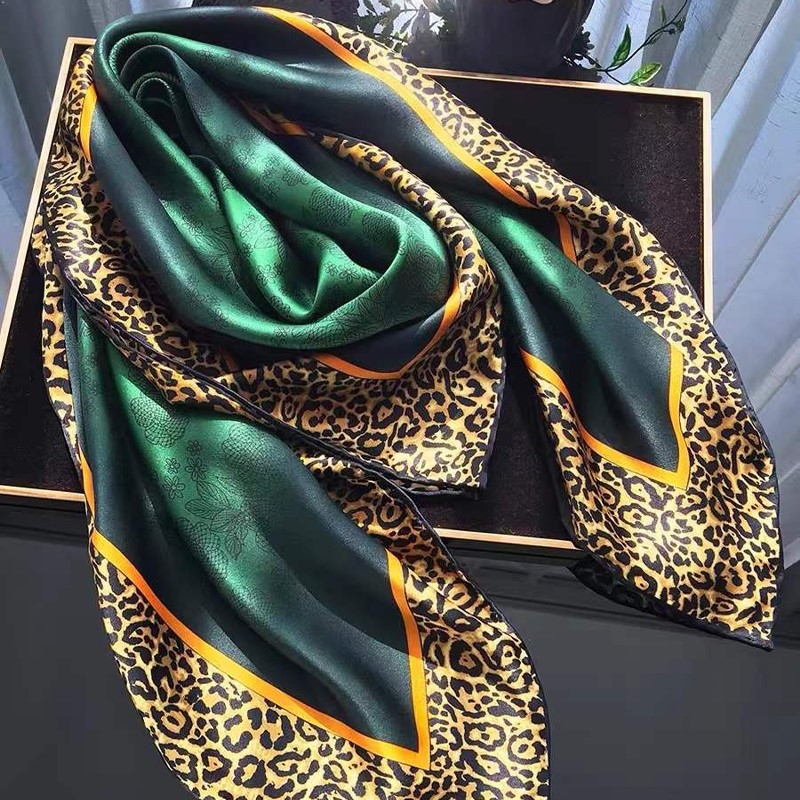 Accessories Brand For Women - [BYSIFA] nueva bufanda de seda verde