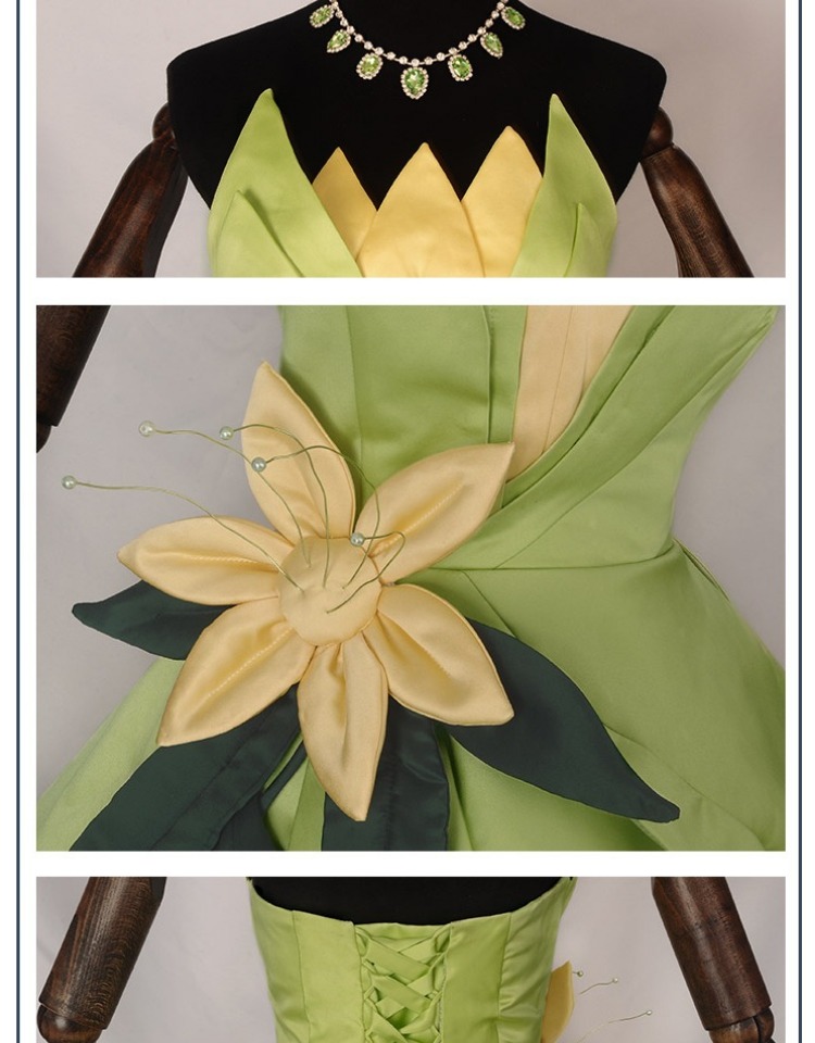 Disfraz de princesa Tiana, dis - Women Accessories Wholesale reseña y precio