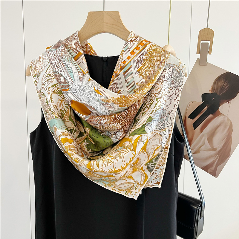 Pañuelo de Seda Satinada de 11 - Accessories Brand For Women reseña y precio
