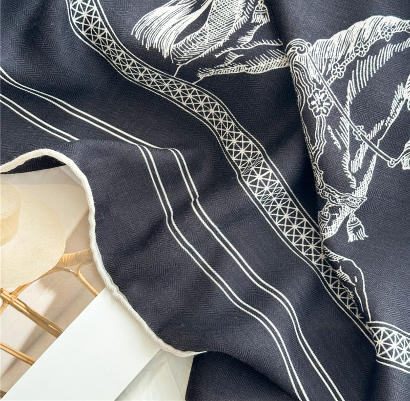 Bufanda de mezcla de seda y la - Accessories Brand For Women reseña y precio