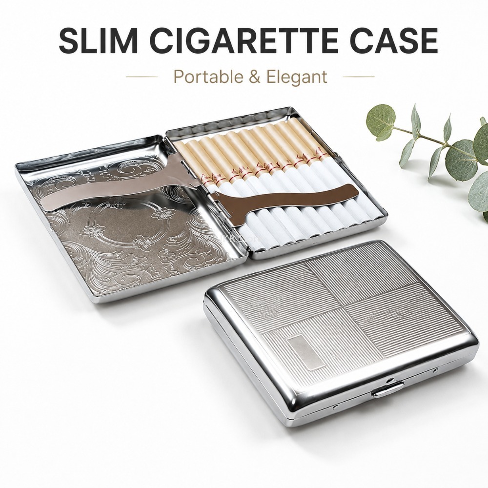Caja de Cigarrillos de Acero I - Women'S Accessories reseña y precio