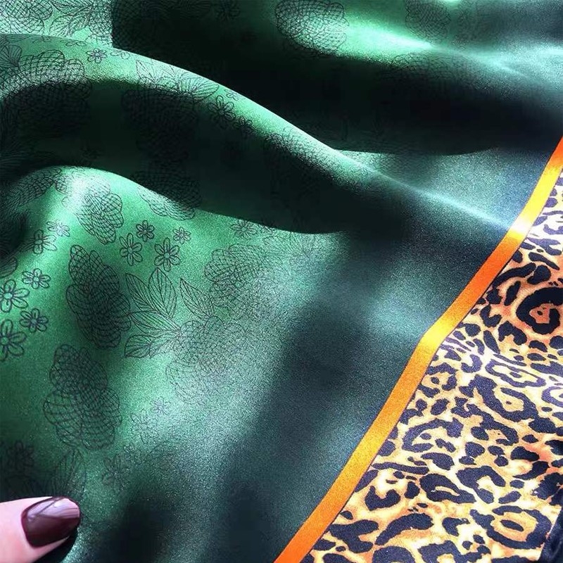 [BYSIFA] nueva bufanda de seda - Accessories Brand For Women reseña y precio